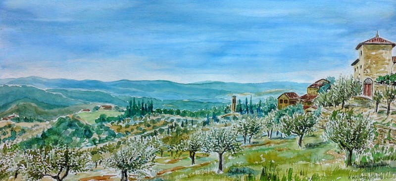 toskana-aquarell